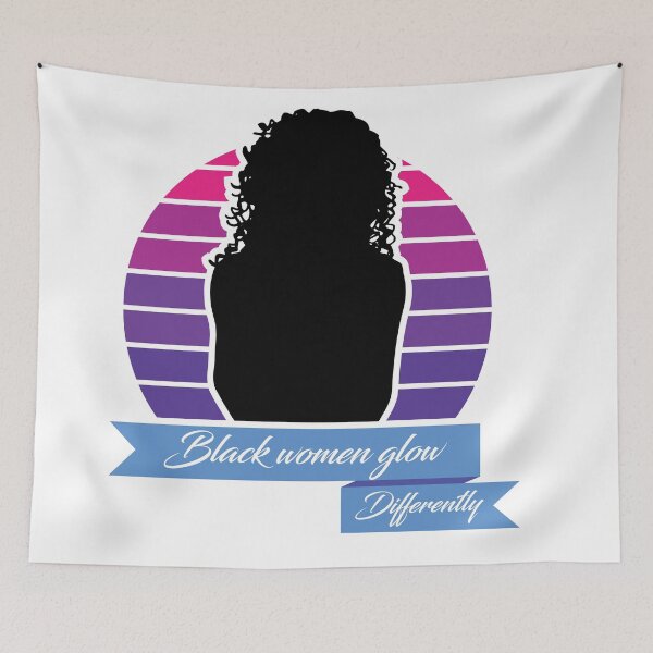 Item preview, Black women glow different designed and sold by 4iman.
