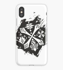 Guild Hunters Logo Splat iPhone Case