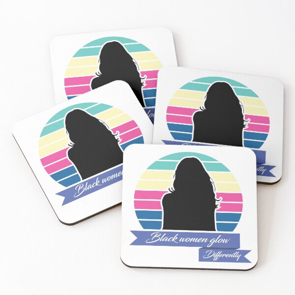 Item preview, Black women glow different designed and sold by 4iman.