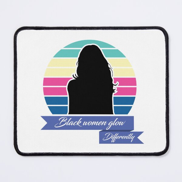 Item preview, Black women glow different designed and sold by 4iman.
