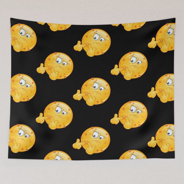 Item preview, Squeezing Pimple Emoji  designed and sold by AhrenInda.