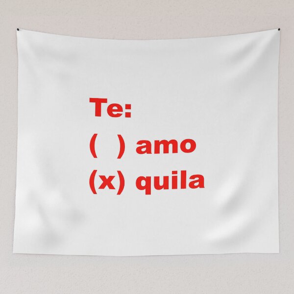 Item preview, te amo - te quila designed and sold by benova.