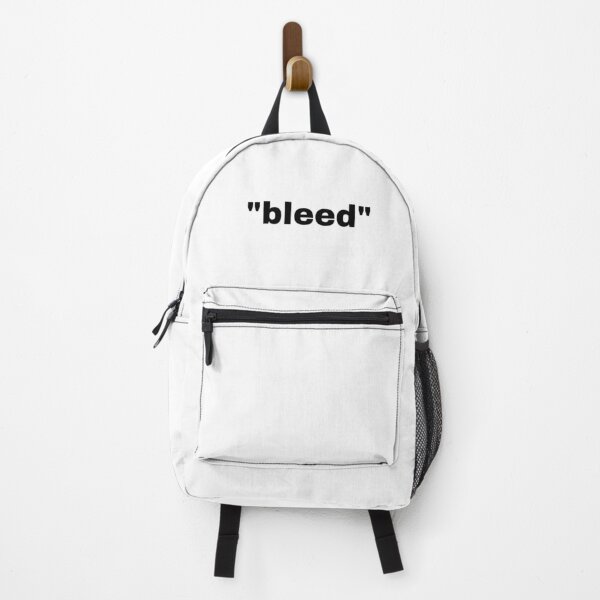 Item preview, "bleed" single word with quotation marks designed and sold by JonathanFTR.