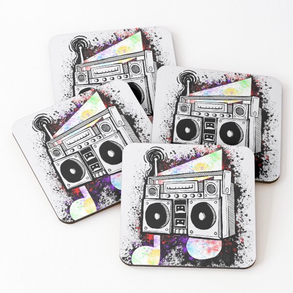 Item preview, Grunge Boombox designed and sold by Abequasart.