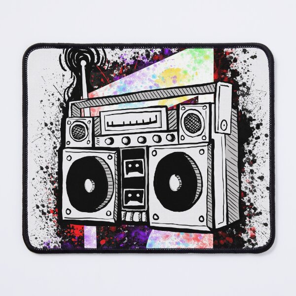 Item preview, Grunge Boombox designed and sold by Abequasart.