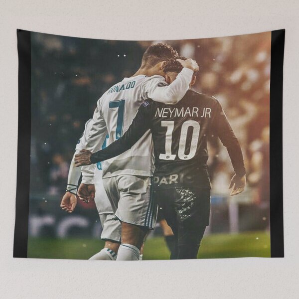 Item preview, Neymar and Ronaldo designed and sold by RickyAchenbac.