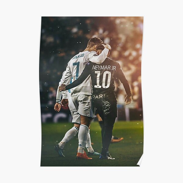 Neymar und Ronaldo Poster