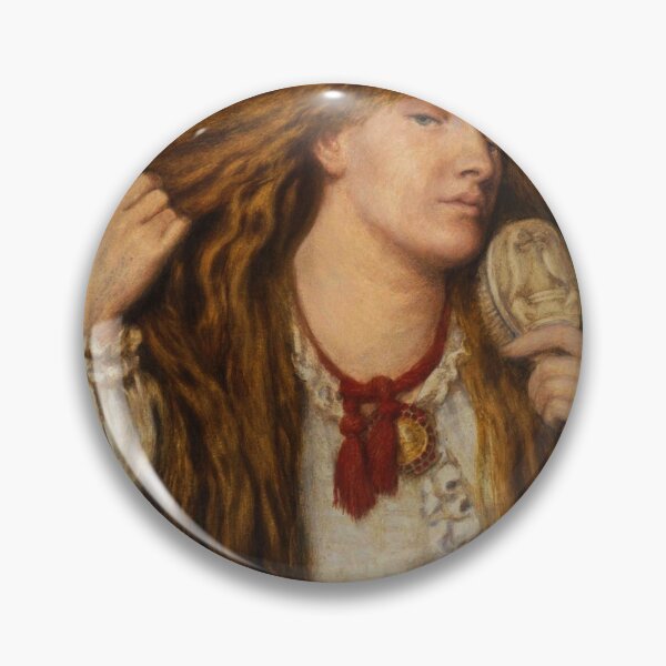 Item preview, Dante Gabriel Rossetti  - A woman combing her hair designed and sold by Vivanne-art.