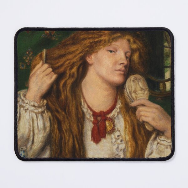 Item preview, Dante Gabriel Rossetti  - A woman combing her hair designed and sold by Vivanne-art.