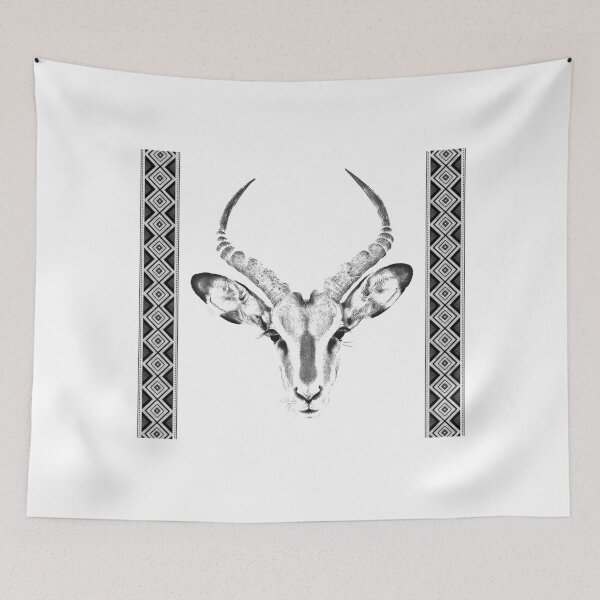 Item preview, Antelope with African patterns designed and sold by CJVisions.