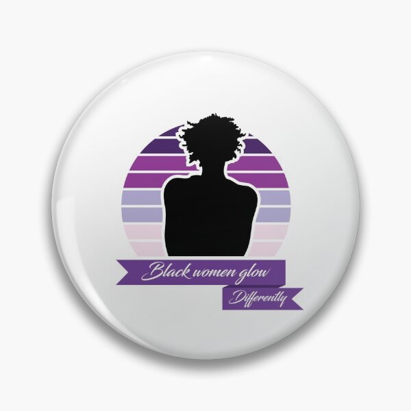 Item preview, Black women glow different designed and sold by 4iman.