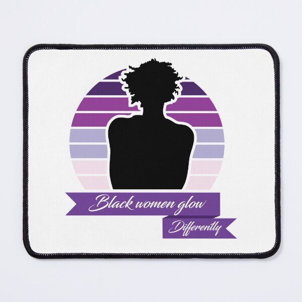 Item preview, Black women glow different designed and sold by 4iman.