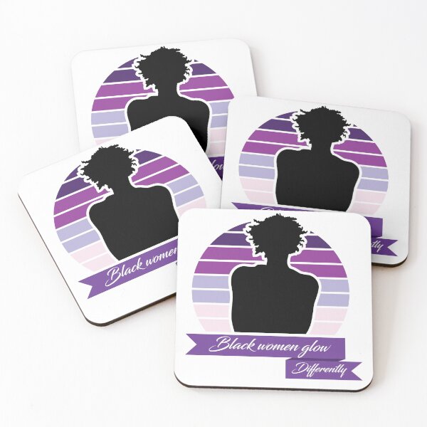 Item preview, Black women glow different designed and sold by 4iman.