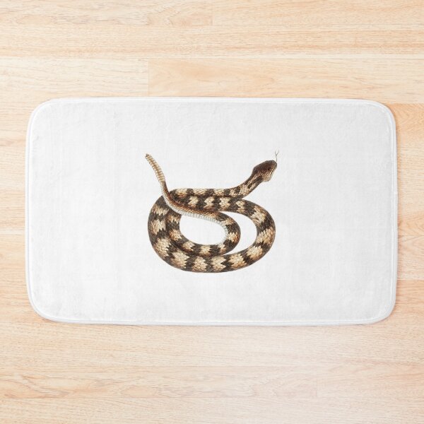 Item preview, Vintage Brown Rattle Snake Reptile From The Bahama Islands Serpent designed and sold by wackodesign.