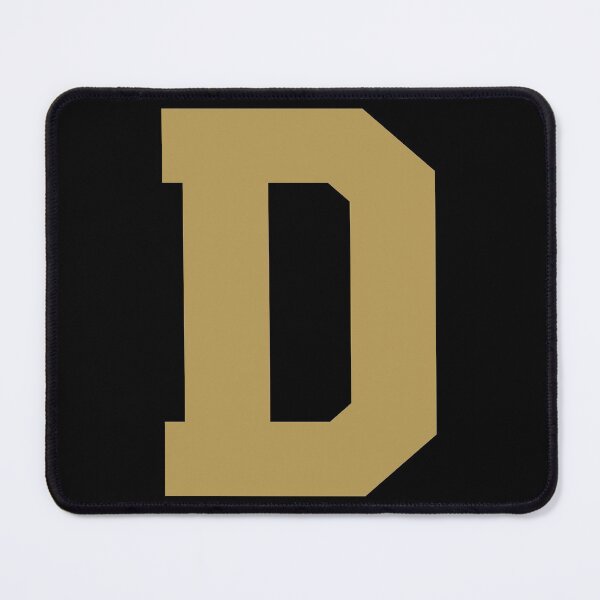 Item preview, Alphabet, Gold D, Sports letter D designed and sold by TheCultStuff.
