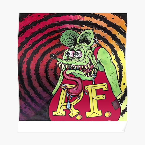 Rat Fink Posters Redbubble