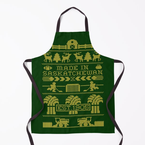 Item preview, Saskatchewan Ugly Sweater (Yellow) designed and sold by madeinsask.
