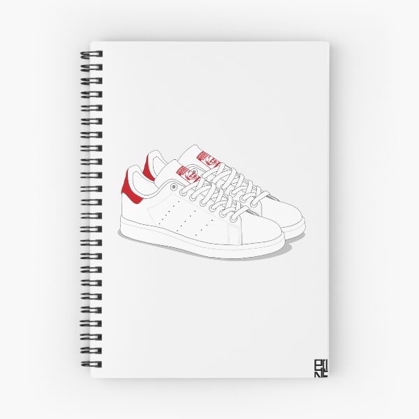 Item preview, stan smith  illustration Red pair. designed and sold by Inesxart.