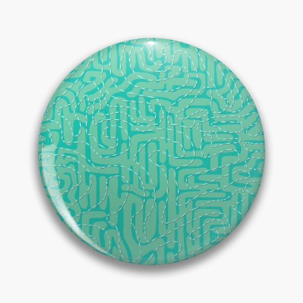 Item preview, Doodle Squiggle Line, Blue and Teal designed and sold by Miranda Benson.