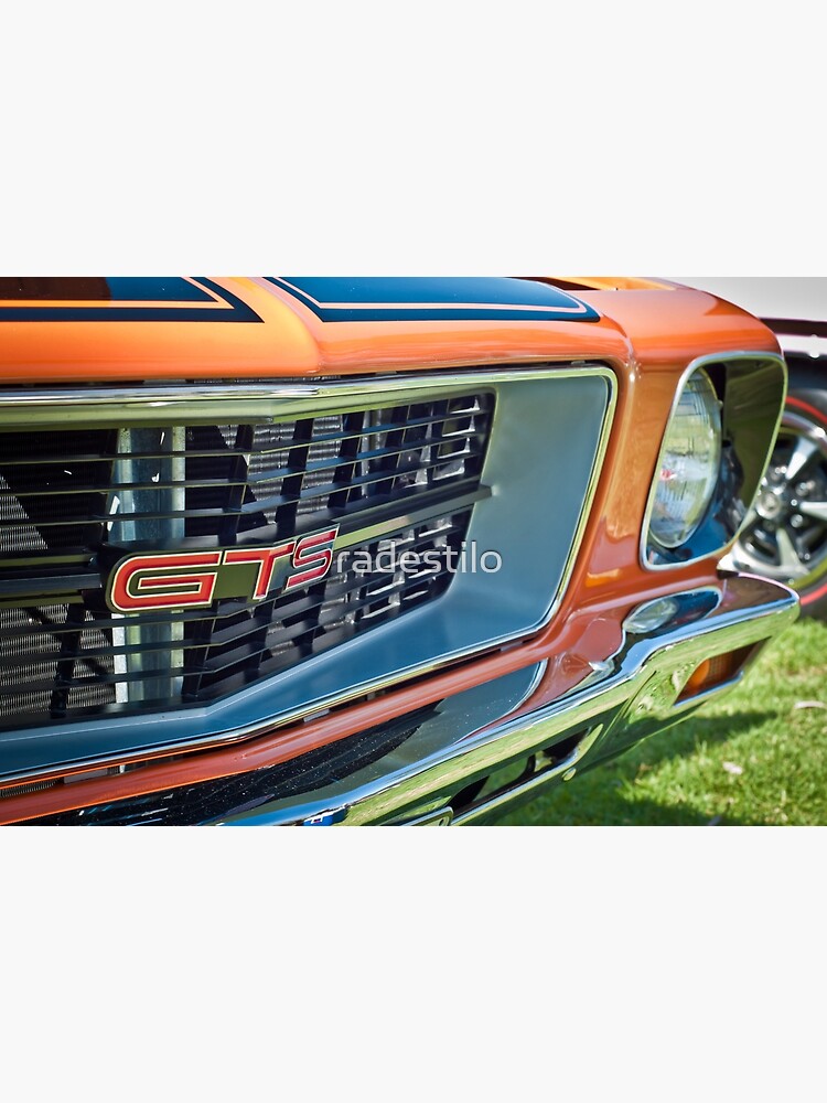 Thumbnail 3 of 3, Art Print, HQ Holden GTS Grill Orange designed and sold by radestilo.