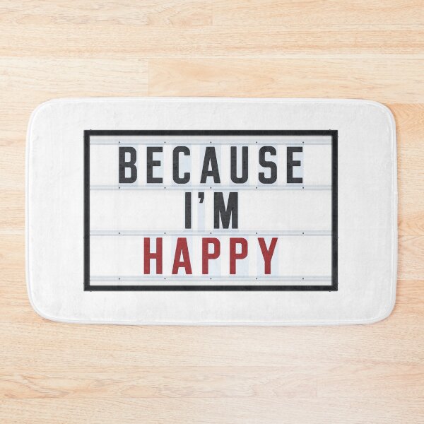 Item preview, BECAUSE I'M HAPPY - Red designed and sold by Art-Frankenberg.