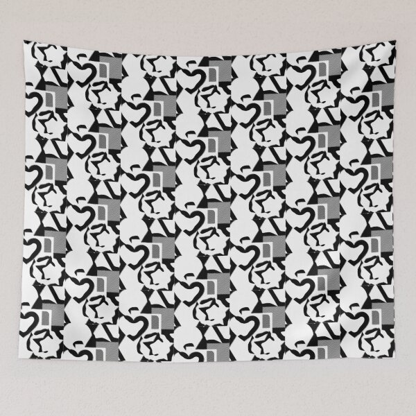 Item preview, Black and White Shape Abstract designed and sold by Ric1926.