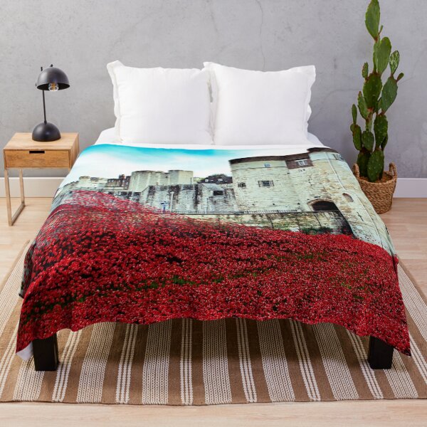 Item preview, Tower Of London Poppies Red Poppy designed and sold by AndyEvansPhotos.