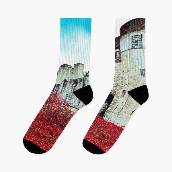 Item preview, Tower Of London Poppies Red Poppy designed and sold by AndyEvansPhotos.