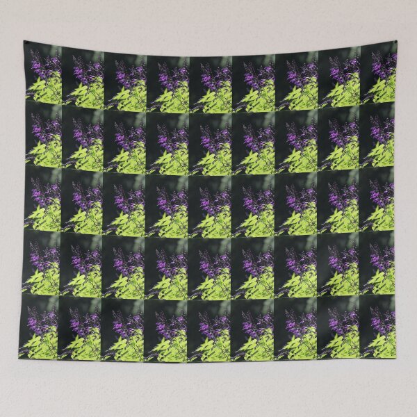 Item preview, Beautiful Bright Purple Salvia Amistad Flowers designed and sold by Imladris01.