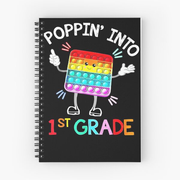 Item preview, Poppin Into 1st Grade Trendy Sensory Fidget Toy designed and sold by NATHONMALLIE.