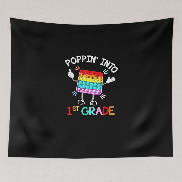 Item preview, Poppin Into 1st Grade Trendy Sensory Fidget Toy designed and sold by NATHONMALLIE.