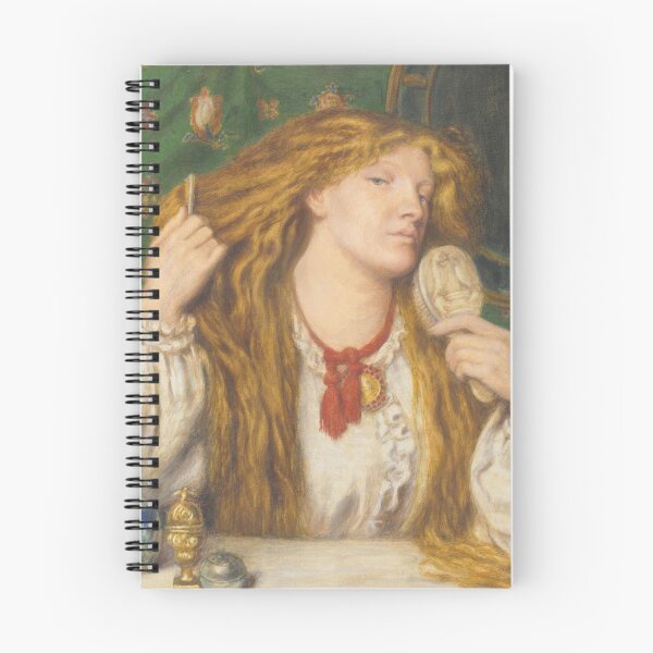 Item preview, Dante Gabriel Rossetti  - A woman combing her hair,Nº,01. designed and sold by Vivanne-art.