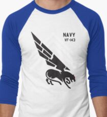 VF-143 Pukin Dogs Sans Reproache Men's Baseball ¾ T-Shirt
