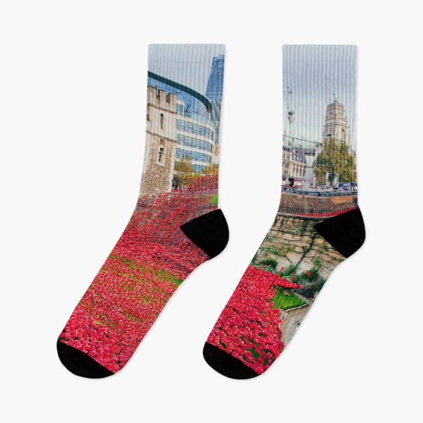 Item preview, Tower Of London Poppies Red Poppy designed and sold by AndyEvansPhotos.