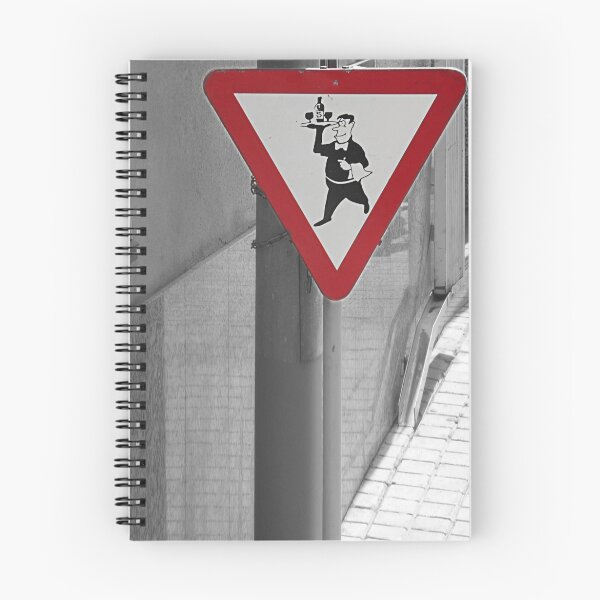 Item preview, ¡Peligro! camareros cruzando designed and sold by Paul Pasco.