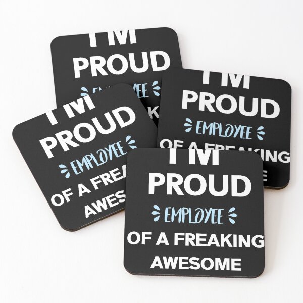 Item preview, Im A Proud Boss Of Freaking Awesome Employees designed and sold by Zubiaxoo.