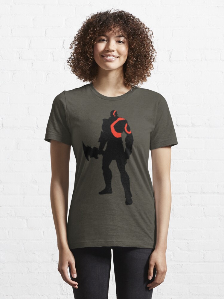 Alternate view of Kratos - The God of War Essential T-Shirt