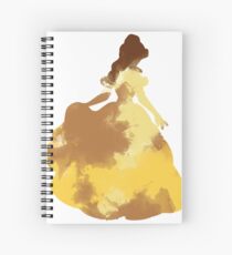 Character Inspired Silhouette Spiral Notebook