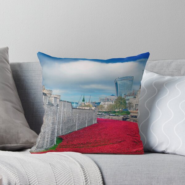 Item preview, Tower Of London Poppies Red Poppy designed and sold by AndyEvansPhotos.