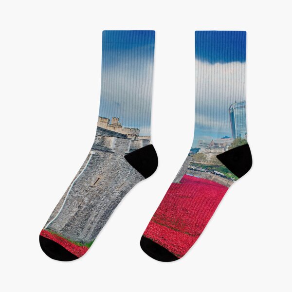 Item preview, Tower Of London Poppies Red Poppy designed and sold by AndyEvansPhotos.