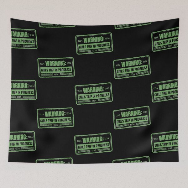 Item preview, Warning Girls Trip In Progress 6  designed and sold by DianelisLizama.