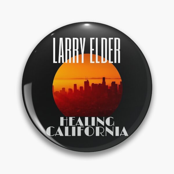 Item preview, LARRY ELDER, HEALING CALIFORNIA, RESPECT ELDER, RECALL, VOTE ELDER, designed and sold by R B Chrystal.