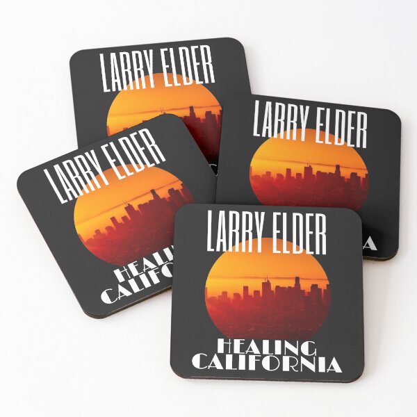 Item preview, LARRY ELDER, HEALING CALIFORNIA, RESPECT ELDER, RECALL, VOTE ELDER, designed and sold by R B Chrystal.