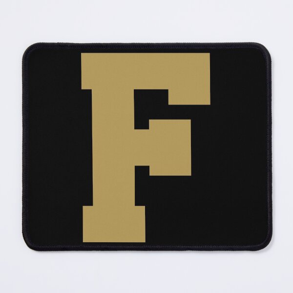 Item preview, Alphabet, Gold F, Sports letter F designed and sold by TheCultStuff.