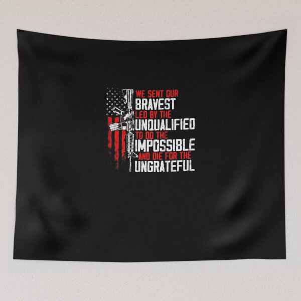 Item preview, We sent our bravest Led by the unqualified Gun Rights designed and sold by NATHONMALLIE.