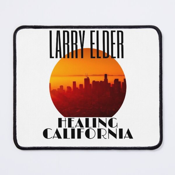 Item preview, LARRY ELDER, HEALING CALIFORNIA, RESPECT ELDER, RECALL, VOTE ELDER, designed and sold by R B Chrystal.
