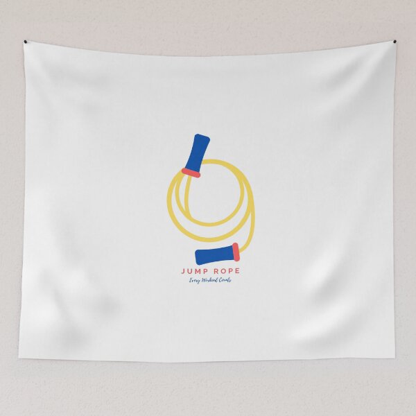 Item preview, workout jump rope design designed and sold by sableak.