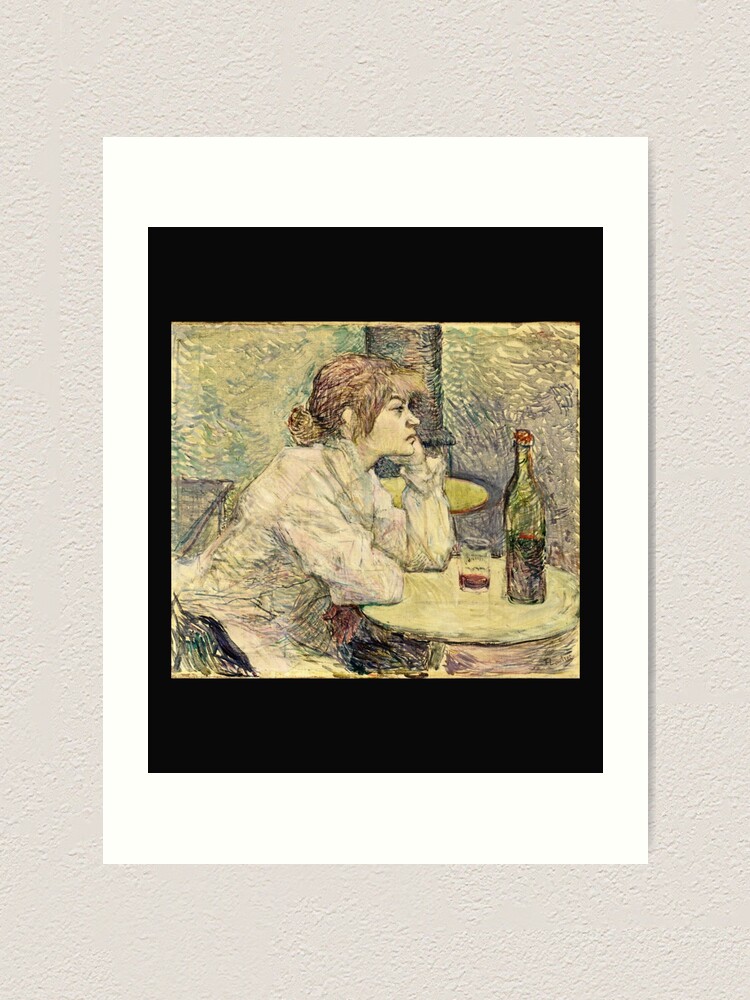 Henri De Toulouse Lautrec The Hangover Suzanne Valadon 1887 Art Print