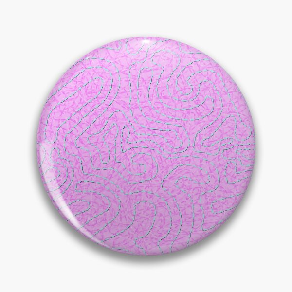 Artikelvorschau, Squiggly Line Doodle mit etwas Rauschen, Pink und Blau entworfen und verkauft von Miranda Benson.