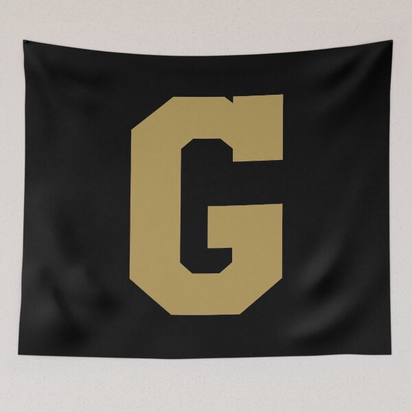 Item preview, Alphabet, Gold G, Sports letter G designed and sold by TheCultStuff.